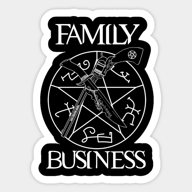 Family Business Sticker by Zefkiel